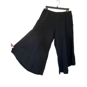 R. Browing Black Wide Leg Capri Pants (Size Small)